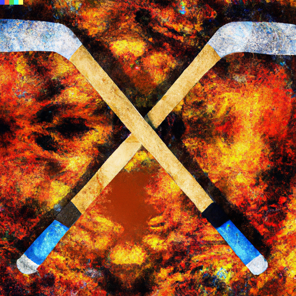 Hockey Sticks and Crosses